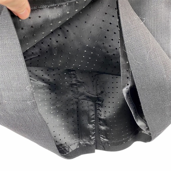 BANANA REPUBLIC Wool Pencil Skirt Black Classic Preppy Academia Size 4 - Picture 5 of 7